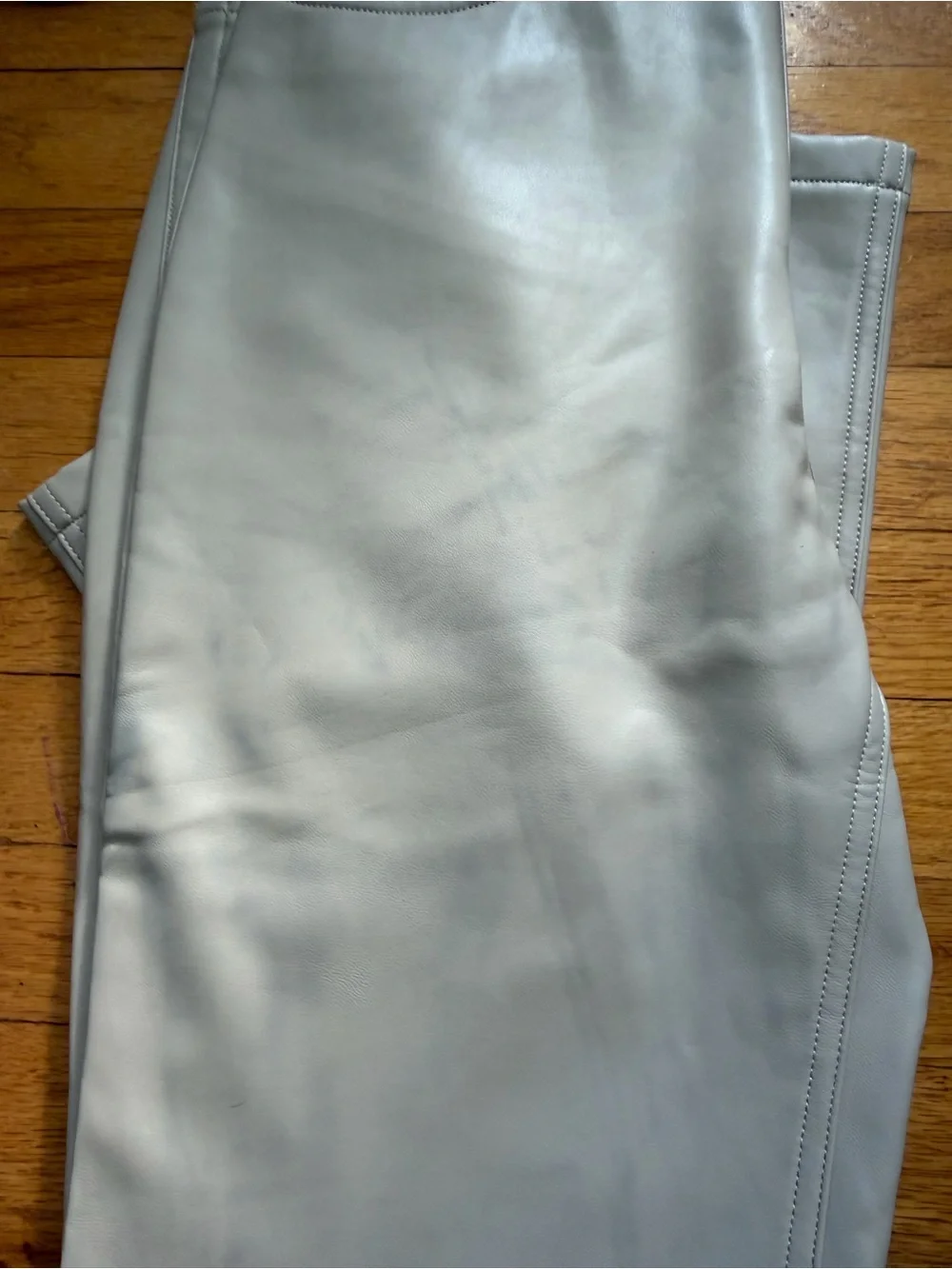 Abercrombie Ultra High Rise Leather Pants